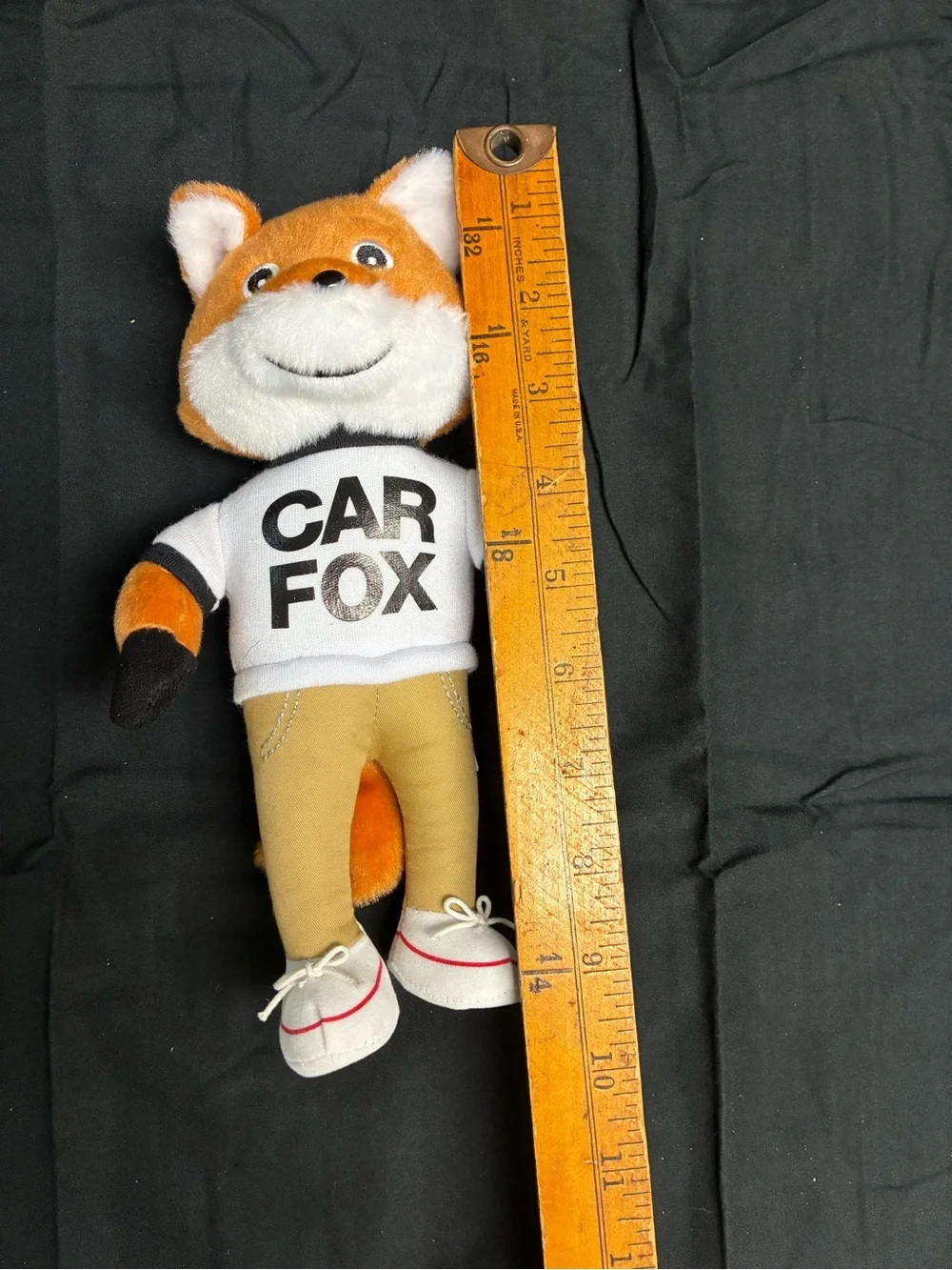Car Fox Car Fax 9” Plush Stuffed Animal Toy Show Me The Carfax